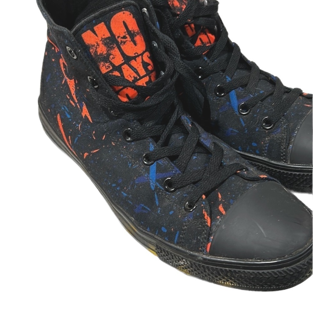 RAAD sneakers NO DAYS OFF black high tops size 12GUC